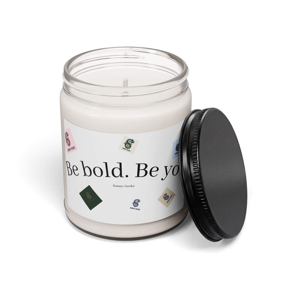 Be Bold. Be You. Scented Soy Candle — 9oz Inspirational Home Fragrance