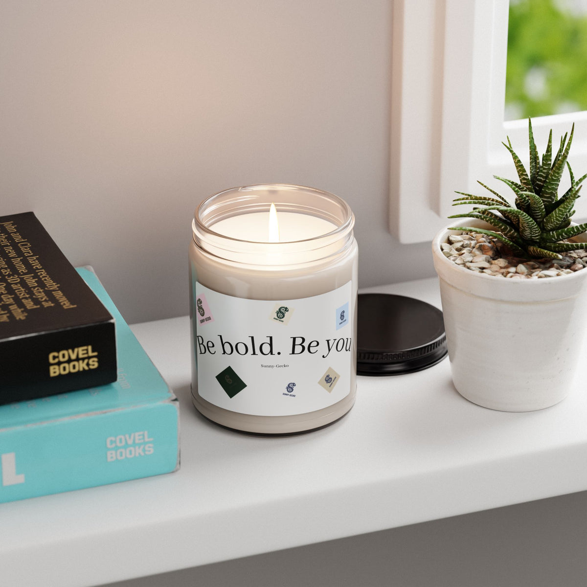 Be Bold. Be You. Scented Soy Candle — 9oz Inspirational Home Fragrance
