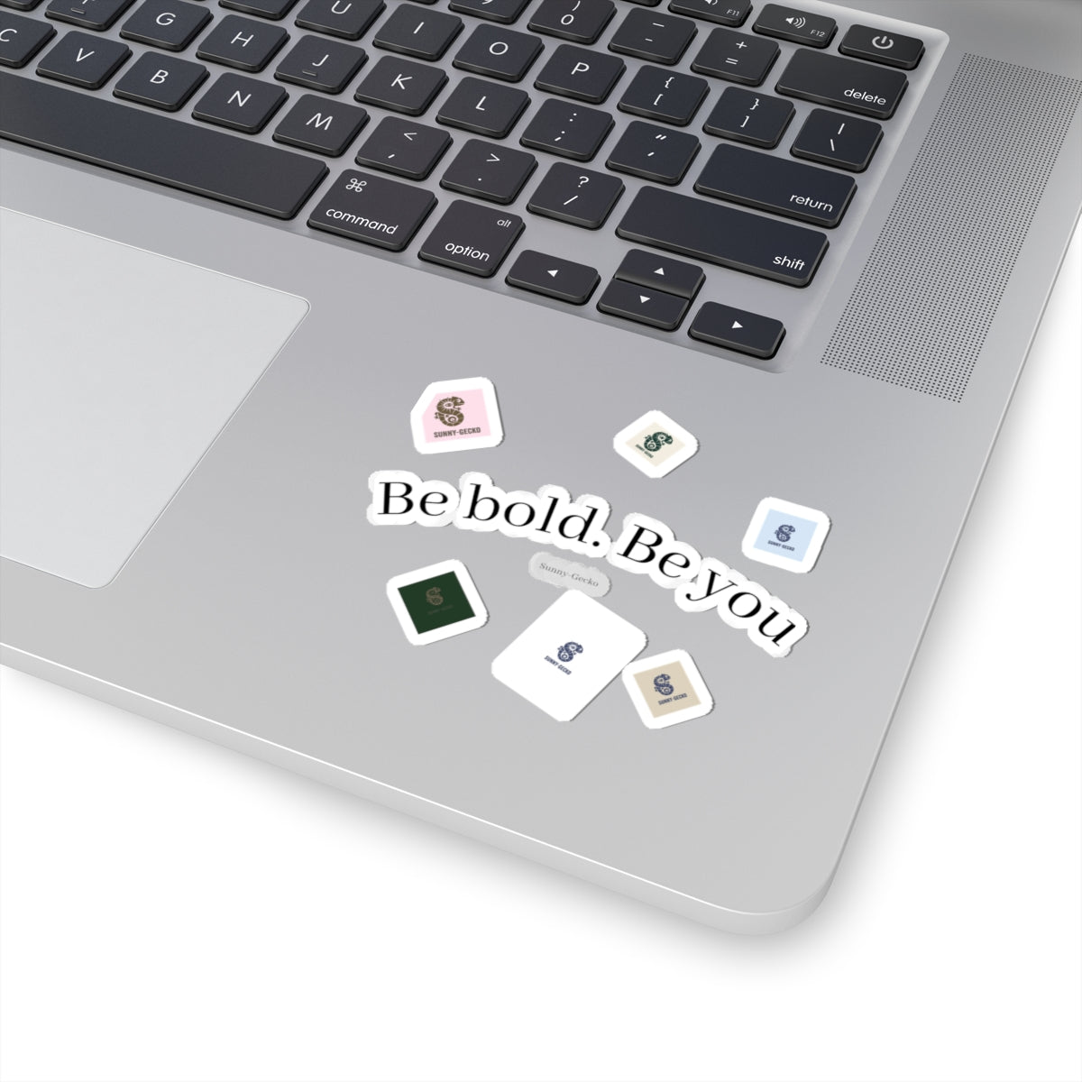 Be bold. Be you Sticker Pack — Inspirational Kiss-Cut Laptop Stickers